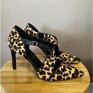 Nine West Cheetah Heels